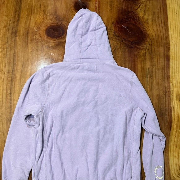 Fresh Cut Flowers Men's Hoodie Large Embroidered Unisex Pace of Nature Cotton N8 - Picture 5 of 6